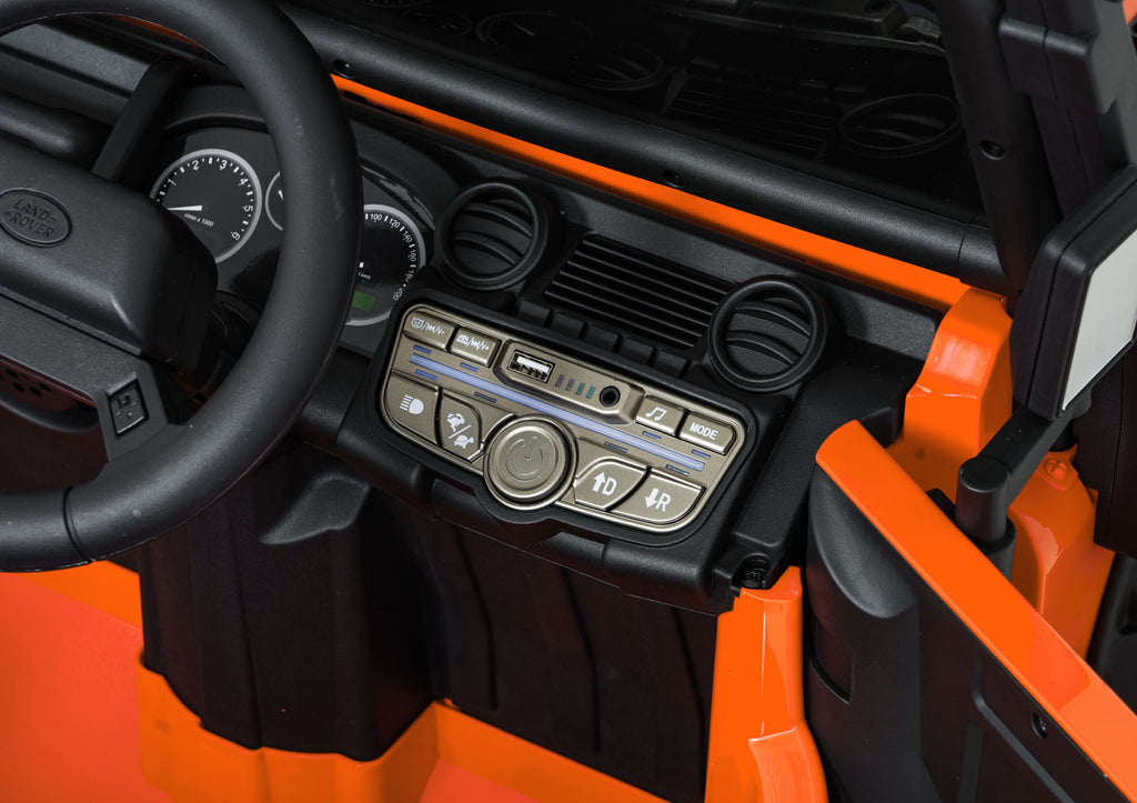 Land Rover Defender 110 SVX Concept Orange Vehicle