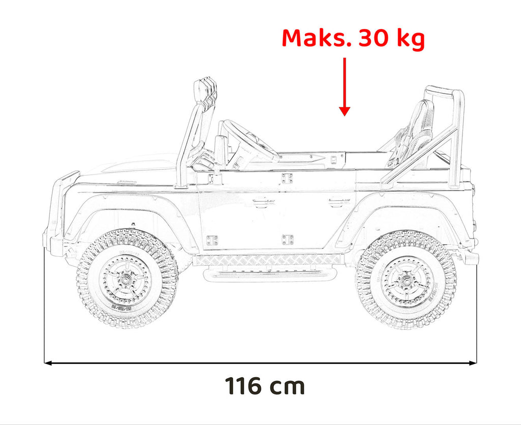 Land Rover Defender 110 SVX Concept Orange Vehicle