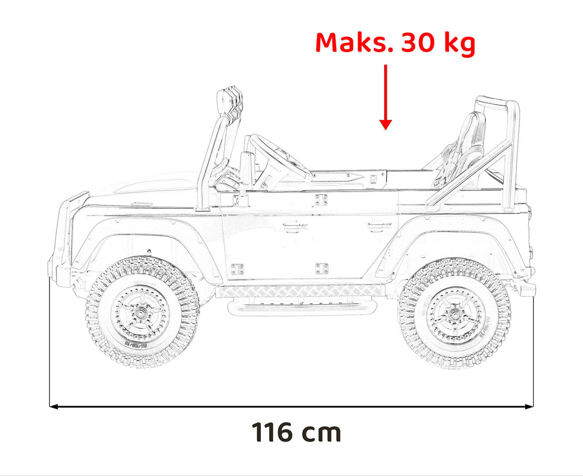 Land Rover Defender 110 SVX Concept Orange Vehicle