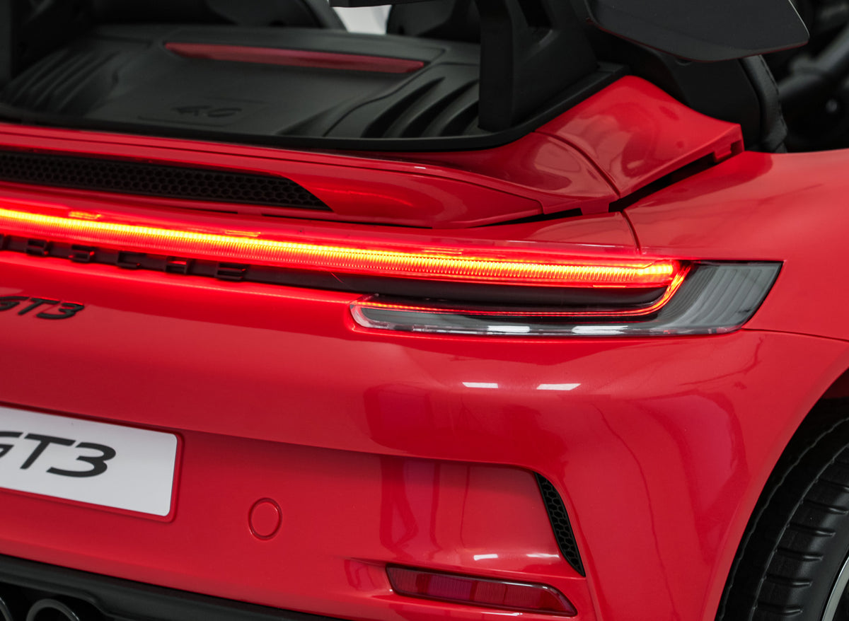 Elektrické autíčko Porsche 911 GT 3 červená