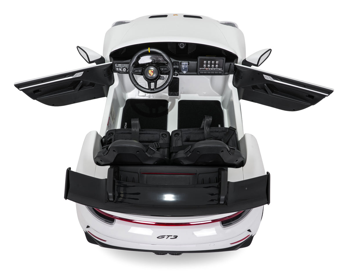 Elektrické autíčko Porsche 911 GT 3 biela