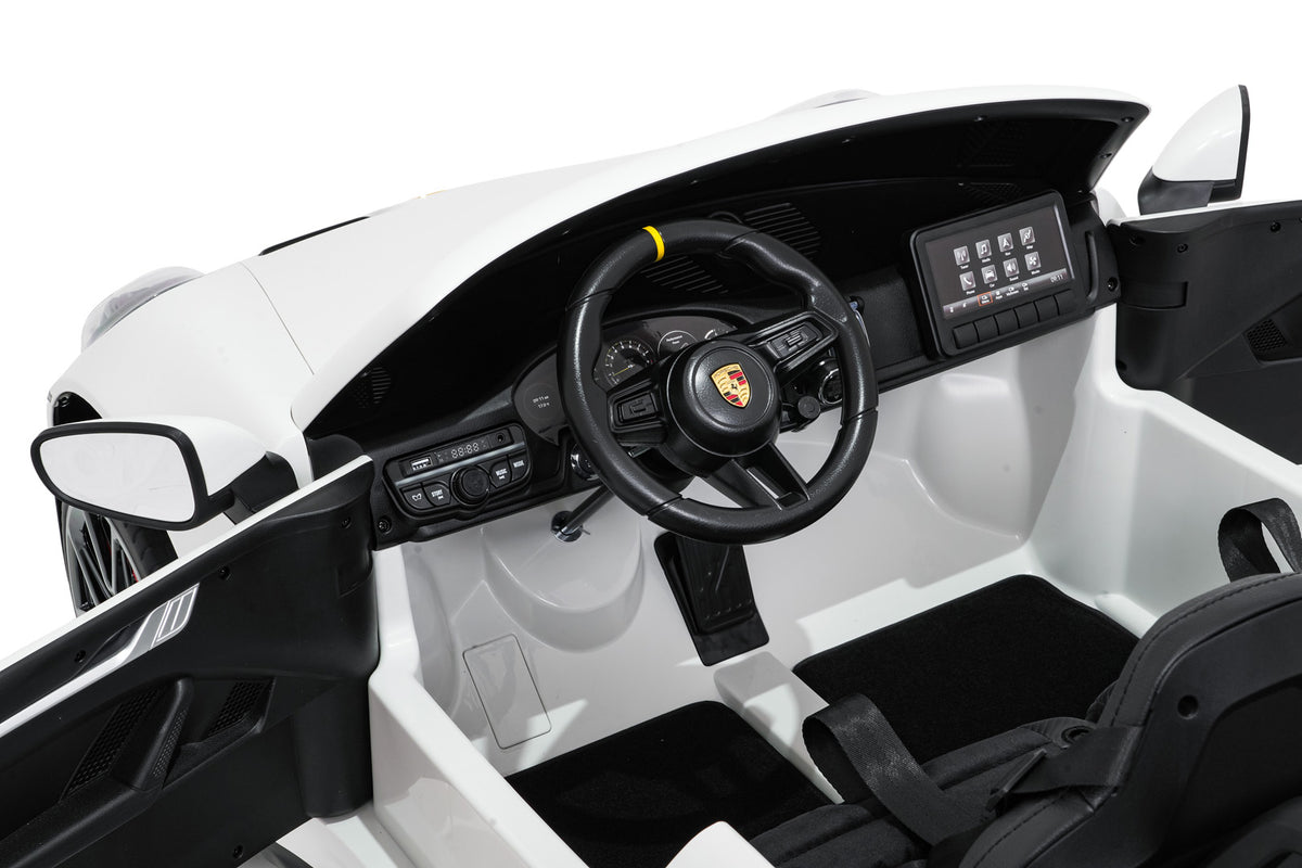 Elektrické autíčko Porsche 911 GT 3 biela