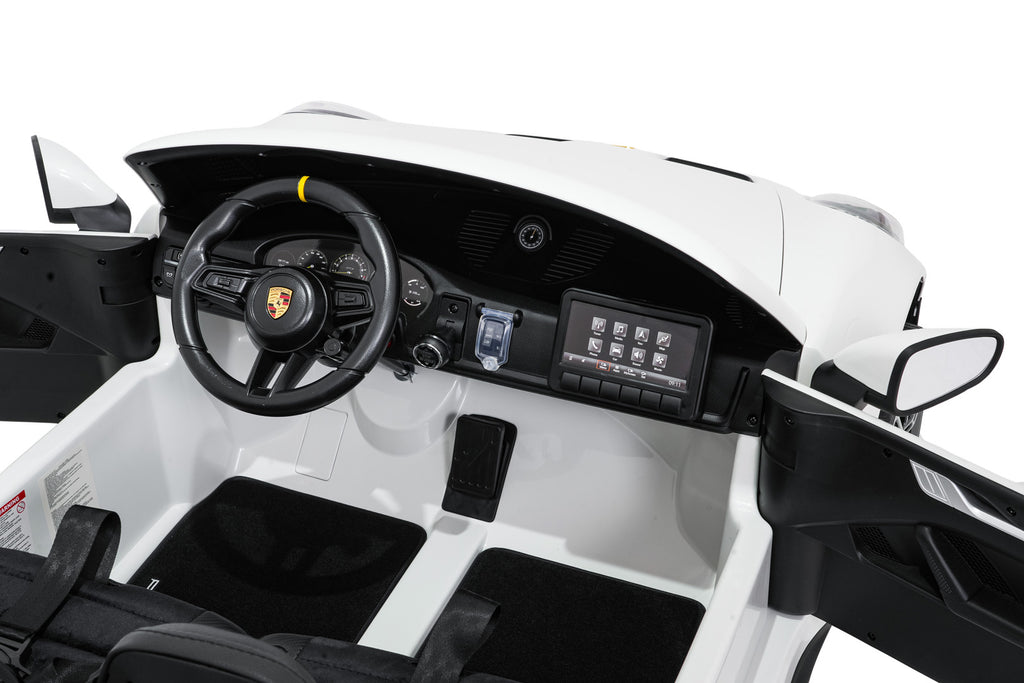 Elektrické autíčko Porsche 911 GT 3 biela