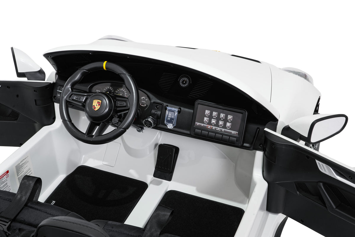 Elektrické autíčko Porsche 911 GT 3 biela
