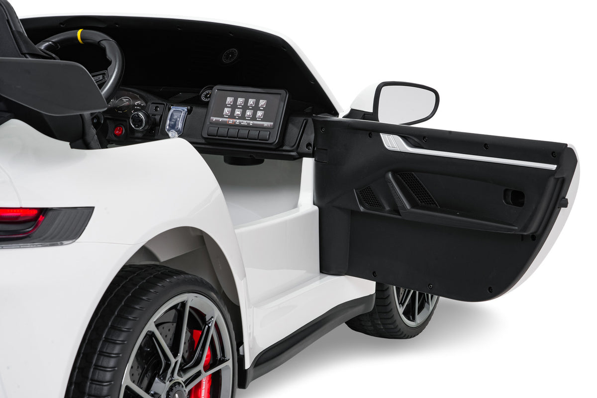 Elektrické autíčko Porsche 911 GT 3 biela