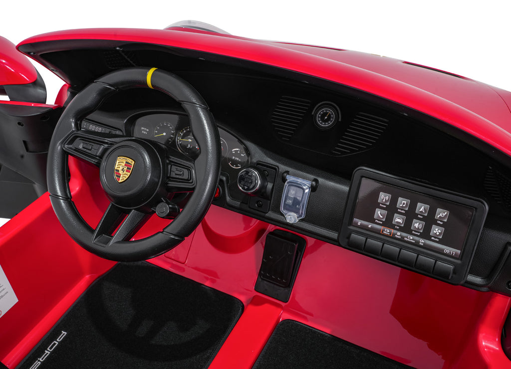 Elektrické autíčko Porsche 911 GT 3 STRONG červená