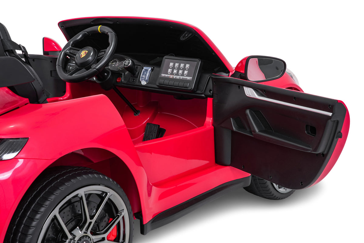 Elektrické autíčko Porsche 911 GT 3 STRONG červená
