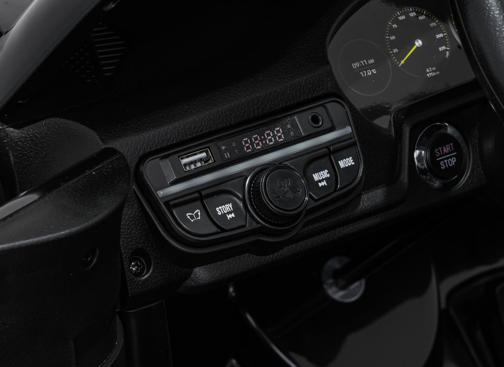 Elektrické autíčko Porsche 911 GT 3 STRONG čierna