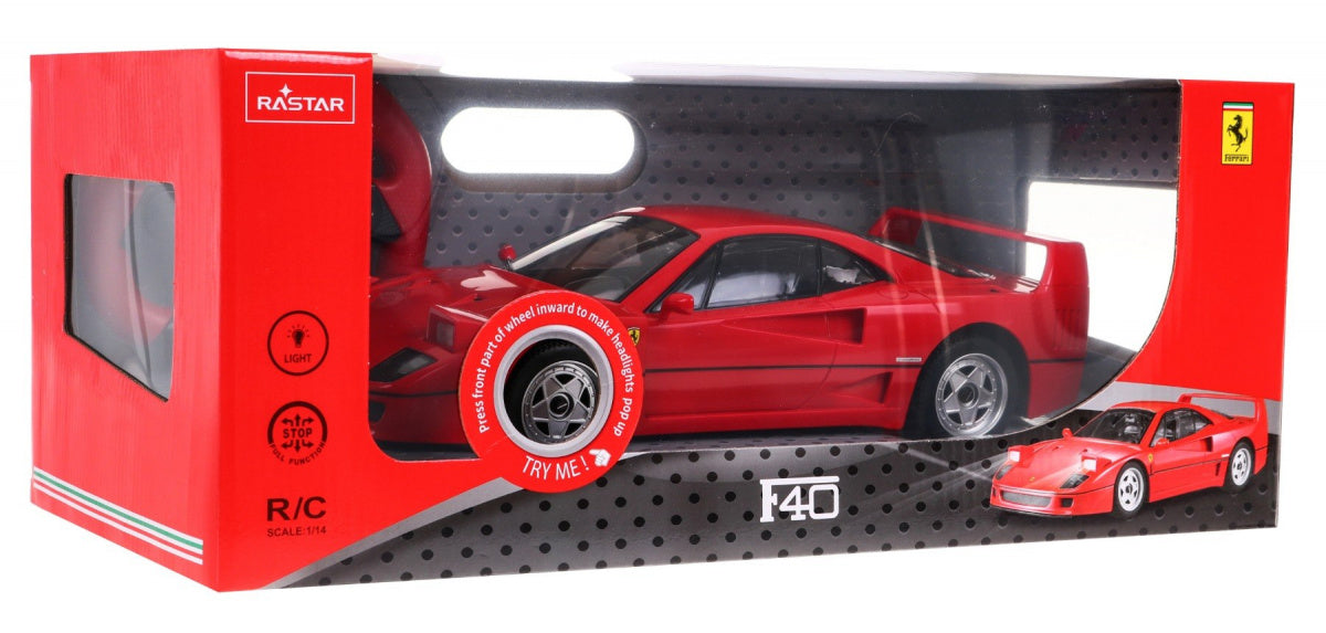 R/C toy car Ferrari F40 1:14 RASTAR