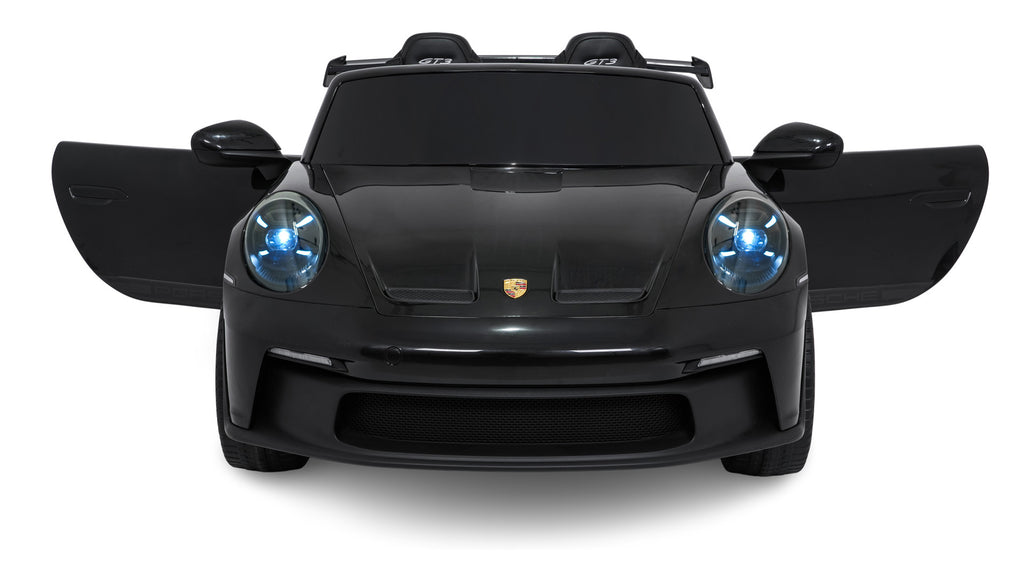Elektrické autíčko Porsche 911 GT 3 čierna MP4