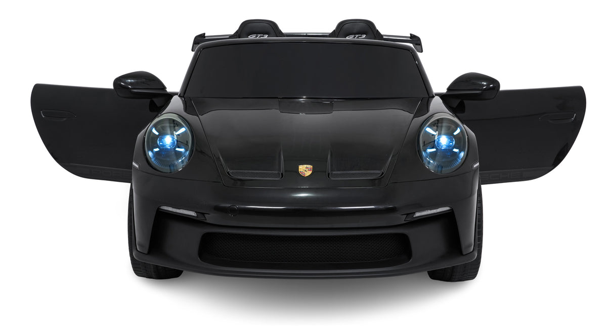 Elektrické autíčko Porsche 911 GT 3 čierna MP4