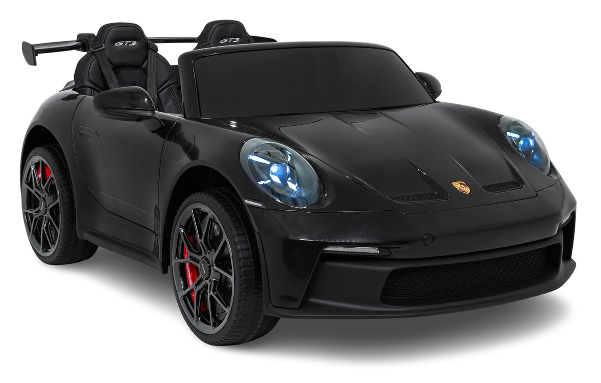Elektrické autíčko Porsche 911 GT 3 čierna MP4