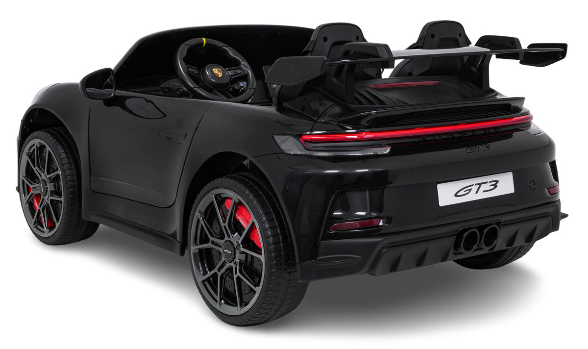 Elektrické autíčko Porsche 911 GT 3 čierna MP4