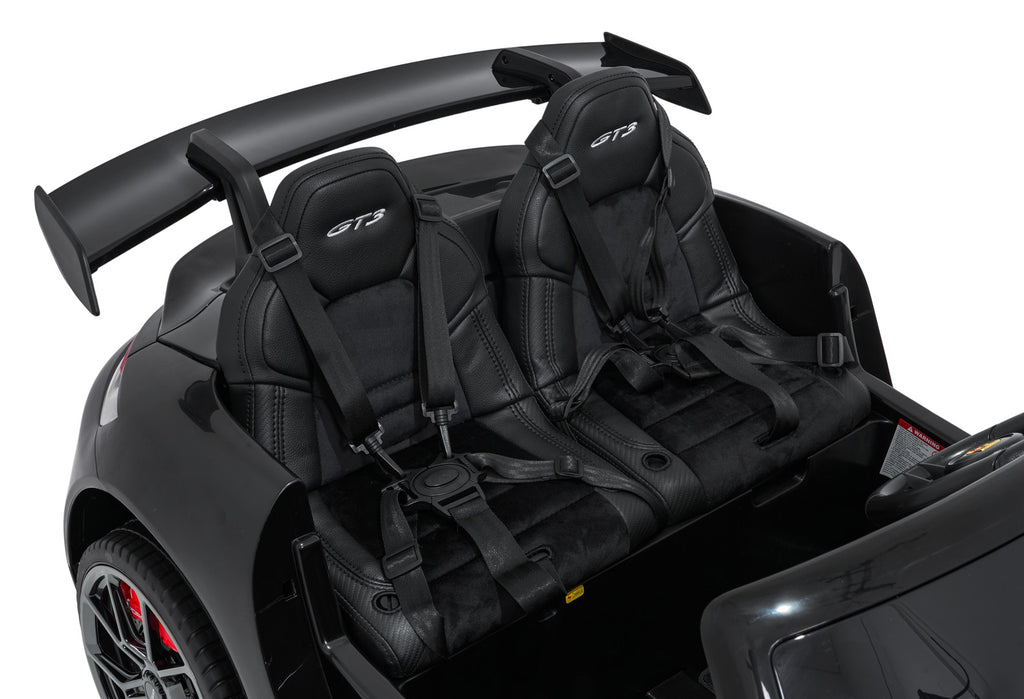 Elektrické autíčko Porsche 911 GT 3 čierna MP4