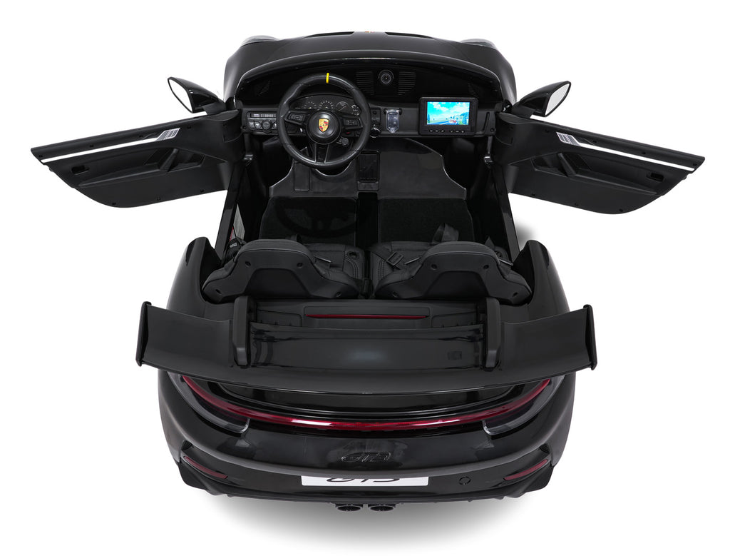 Elektrické autíčko Porsche 911 GT 3 čierna MP4