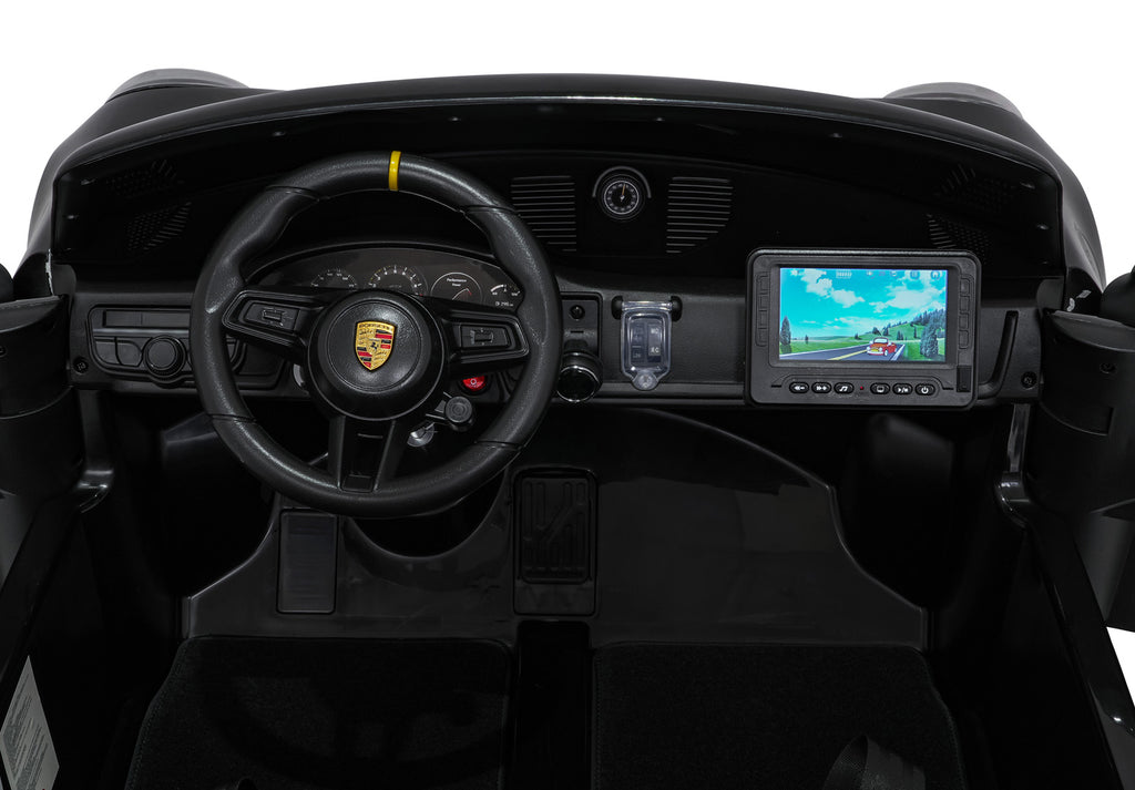 Elektrické autíčko Porsche 911 GT 3 čierna MP4