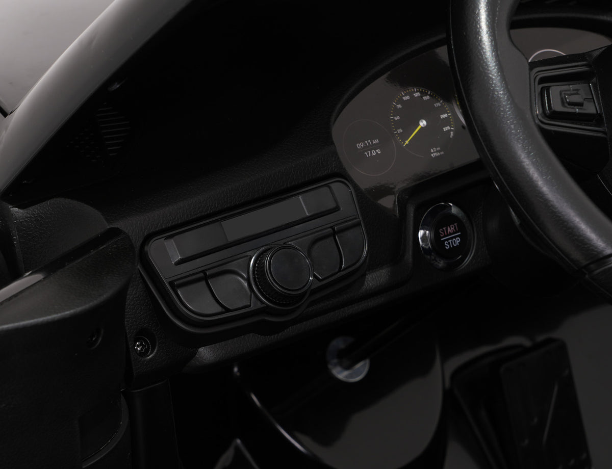 Elektrické autíčko Porsche 911 GT 3 čierna MP4