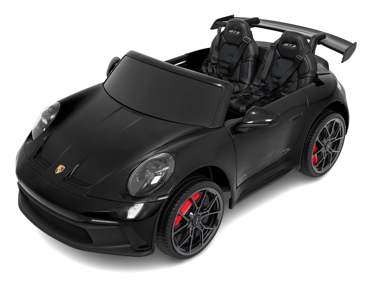 Elektrické autíčko Porsche 911 GT 3 čierna MP4