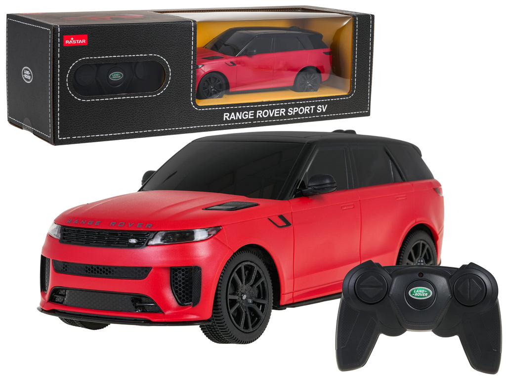 RC auto RASTAR 1:24 Range Rover Sport SV – červená