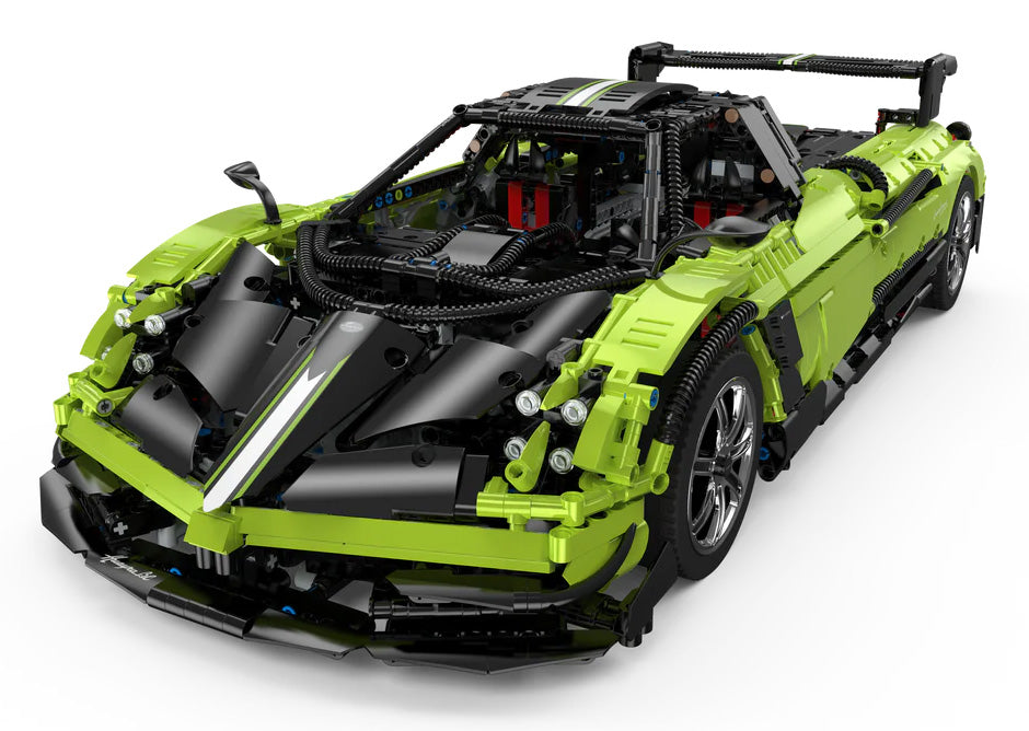 Car 1:8 Pagani Huayra BC Blocks Green RASTAR