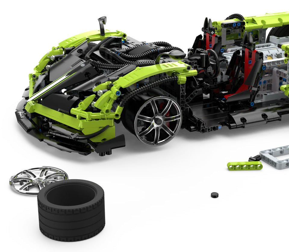Car 1:8 Pagani Huayra BC Blocks Green RASTAR