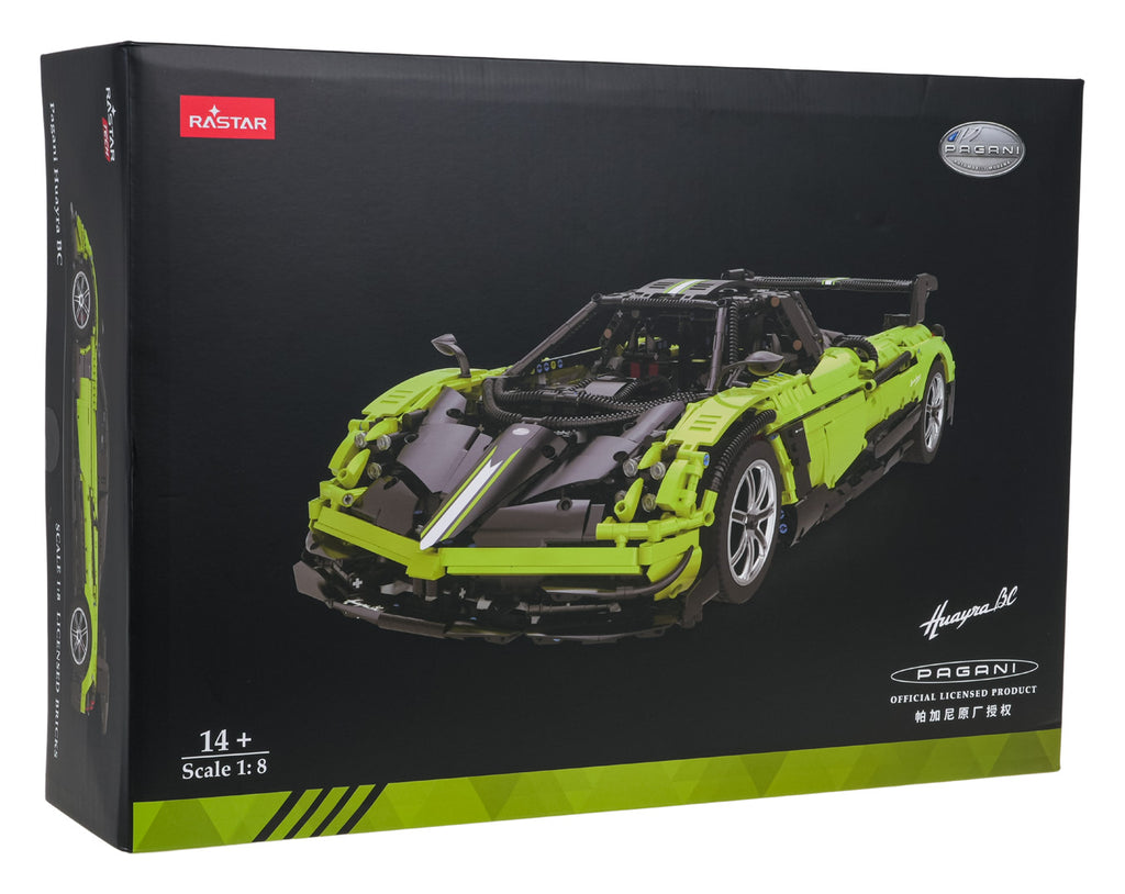 Car 1:8 Pagani Huayra BC Blocks Green RASTAR