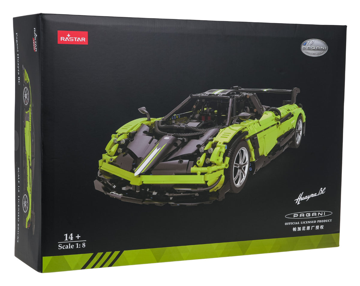 Car 1:8 Pagani Huayra BC Blocks Green RASTAR
