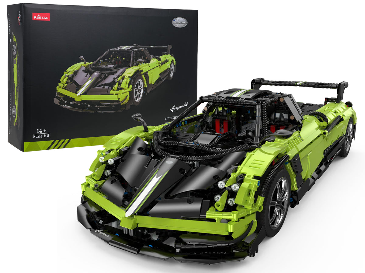 Car 1:8 Pagani Huayra BC Blocks Green RASTAR