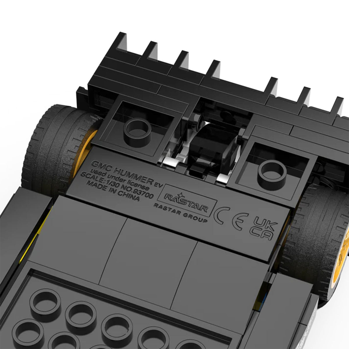 Car 1:28 Pagani Zonda R Blocks White RASTAR