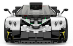 Car 1:28 Pagani Zonda R Blocks White RASTAR