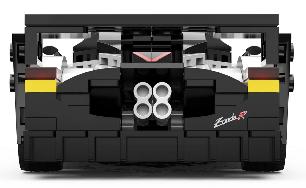 Car 1:28 Pagani Zonda R Blocks White RASTAR