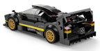 Stavebnica RASTAR Pagani Zonda R 1:28 – čierna – 387 dielov – fotografia 3