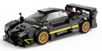 Car 1:28 Pagani Zonda R Blocks Black RASTAR