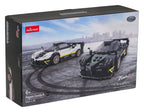 Stavebnica RASTAR Pagani Zonda R 1:28 – čierna – 387 dielov – fotografia 11