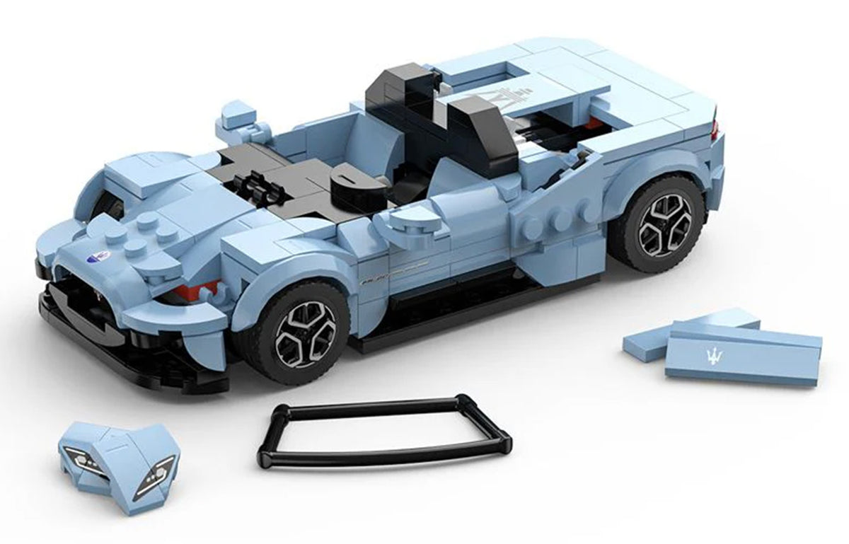 Car 1:30 Maserati MC20 Blocks Blue RASTAR