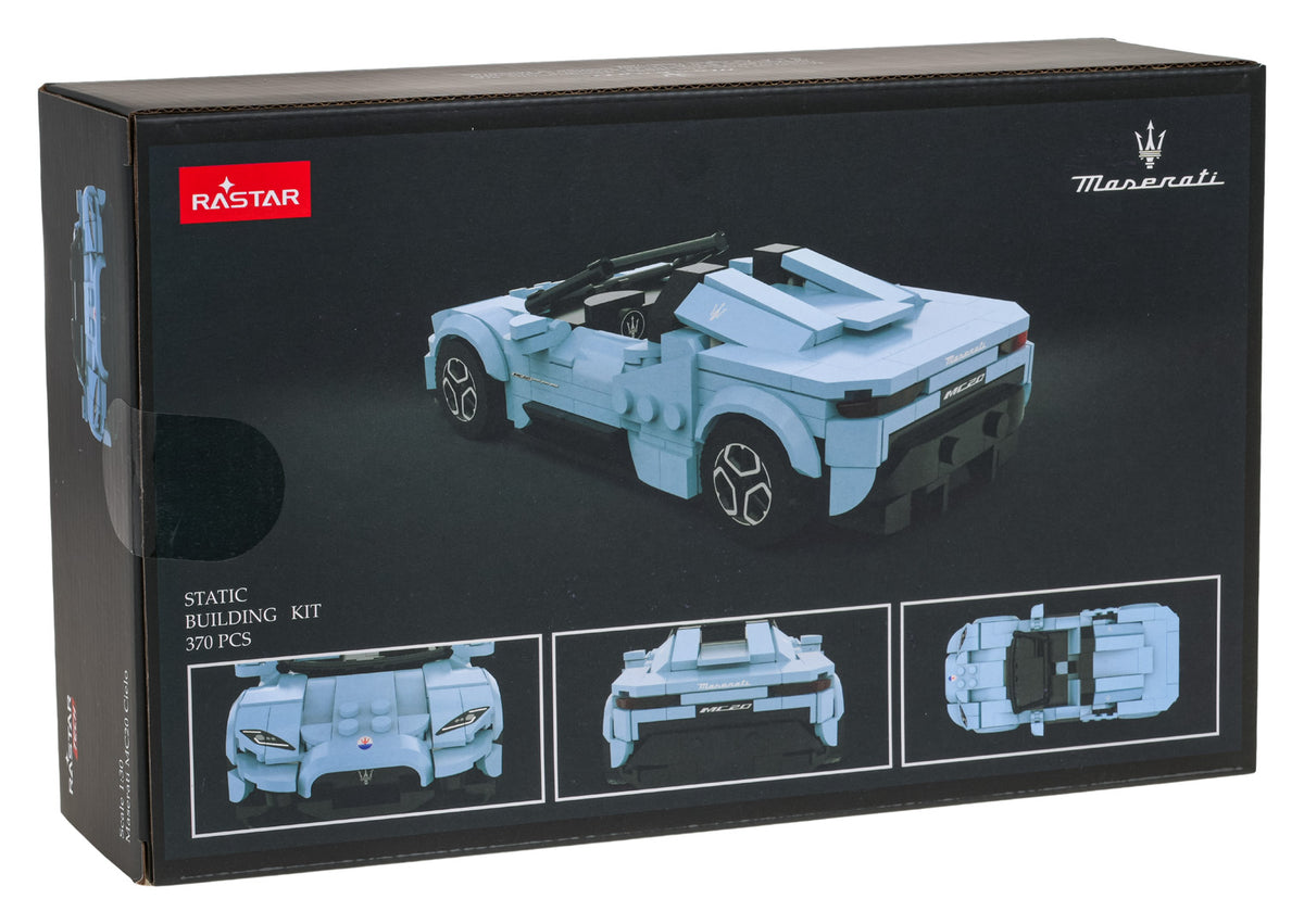 Car 1:30 Maserati MC20 Blocks Blue RASTAR