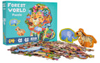Puzzle Set 200pcs Safari