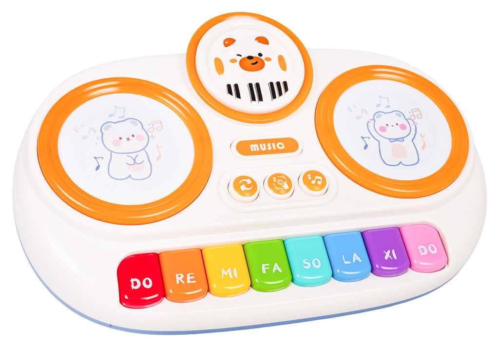 Keyboard + Touch Drums Teddy Bear