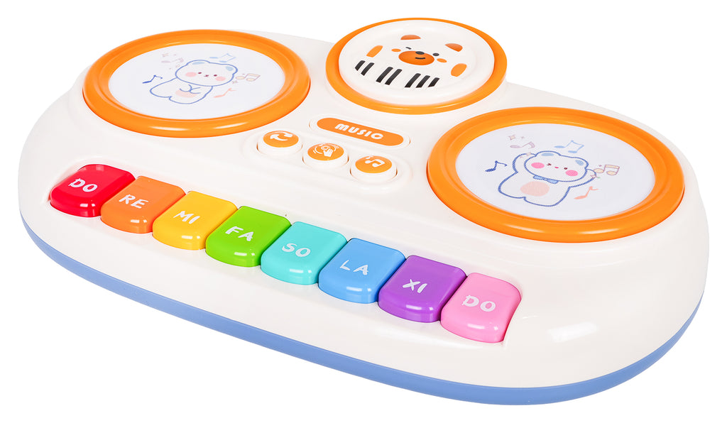 Keyboard + Touch Drums Teddy Bear