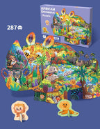 Puzzle Set 287pcs Safari