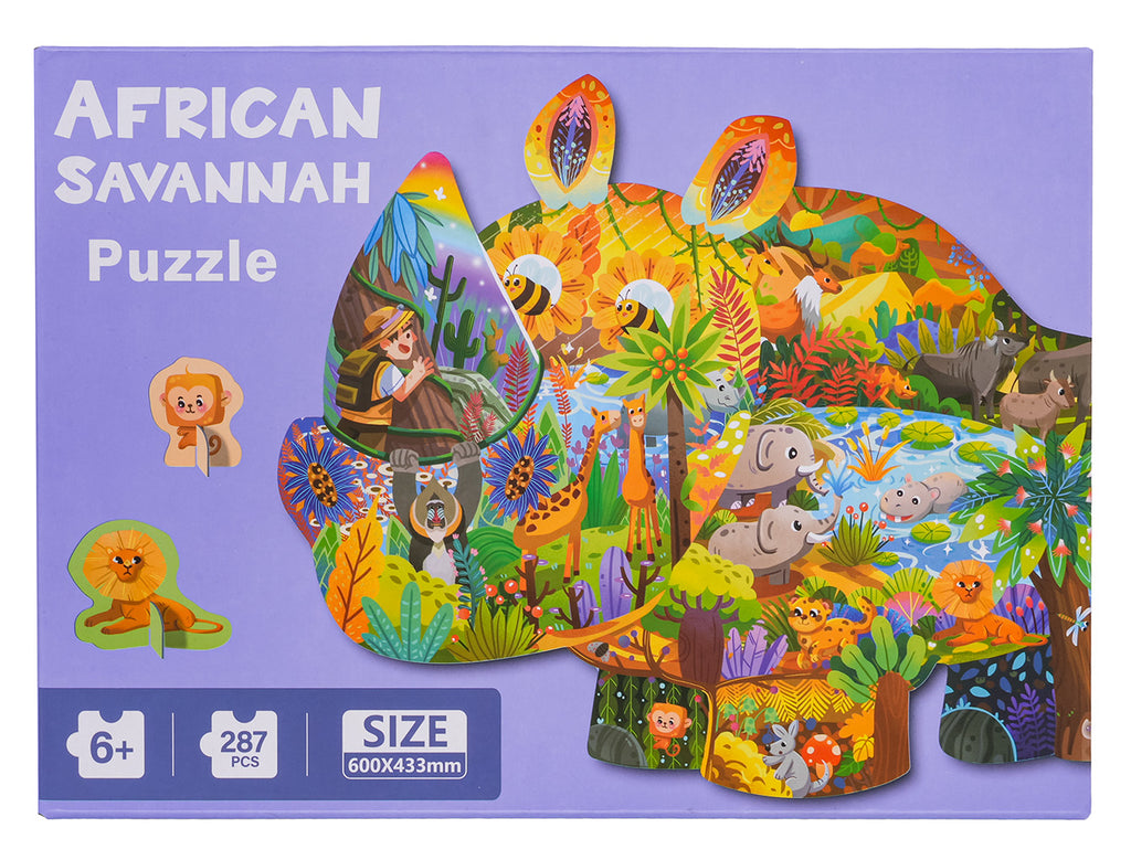 Puzzle Set 287pcs Safari