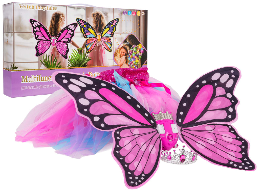 Butterfly Wings Set + Rainbow Dress