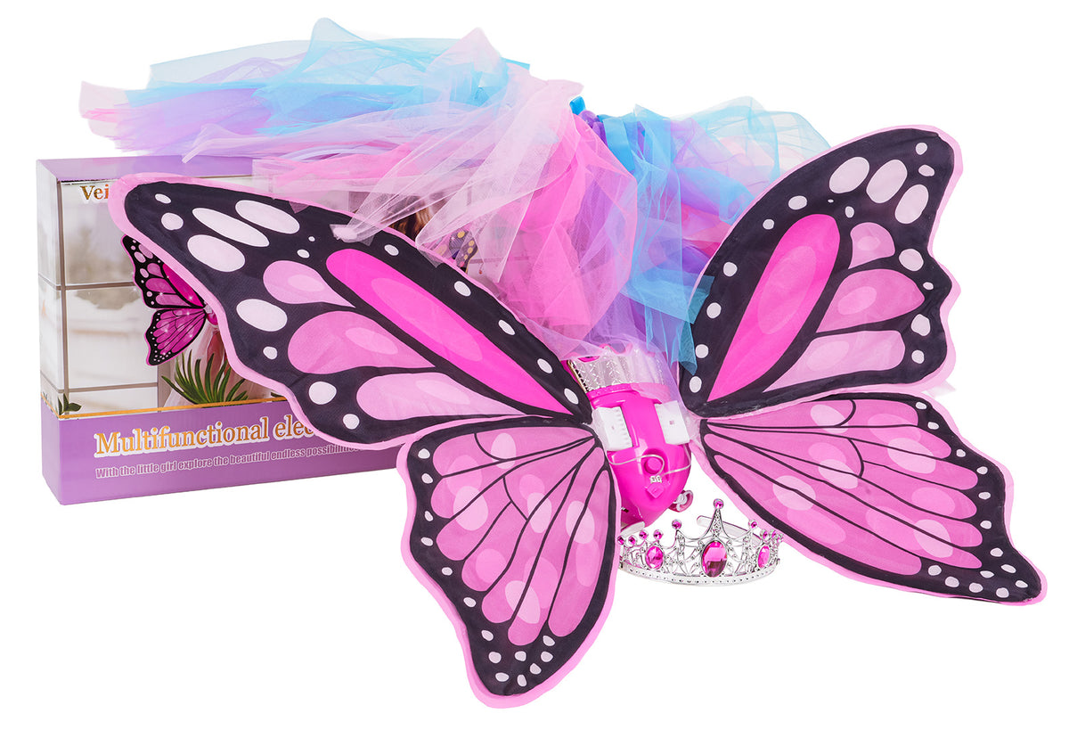 Butterfly Wings Set + Rainbow Dress