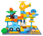 Police Station Big Bricks Set 93 pcs.