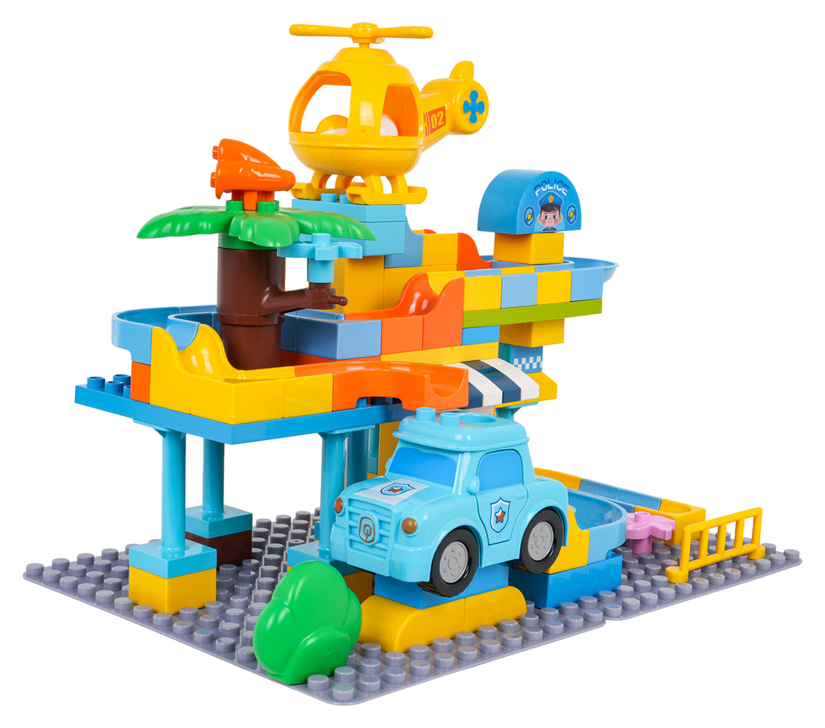 Police Station Big Bricks Set 93 pcs.