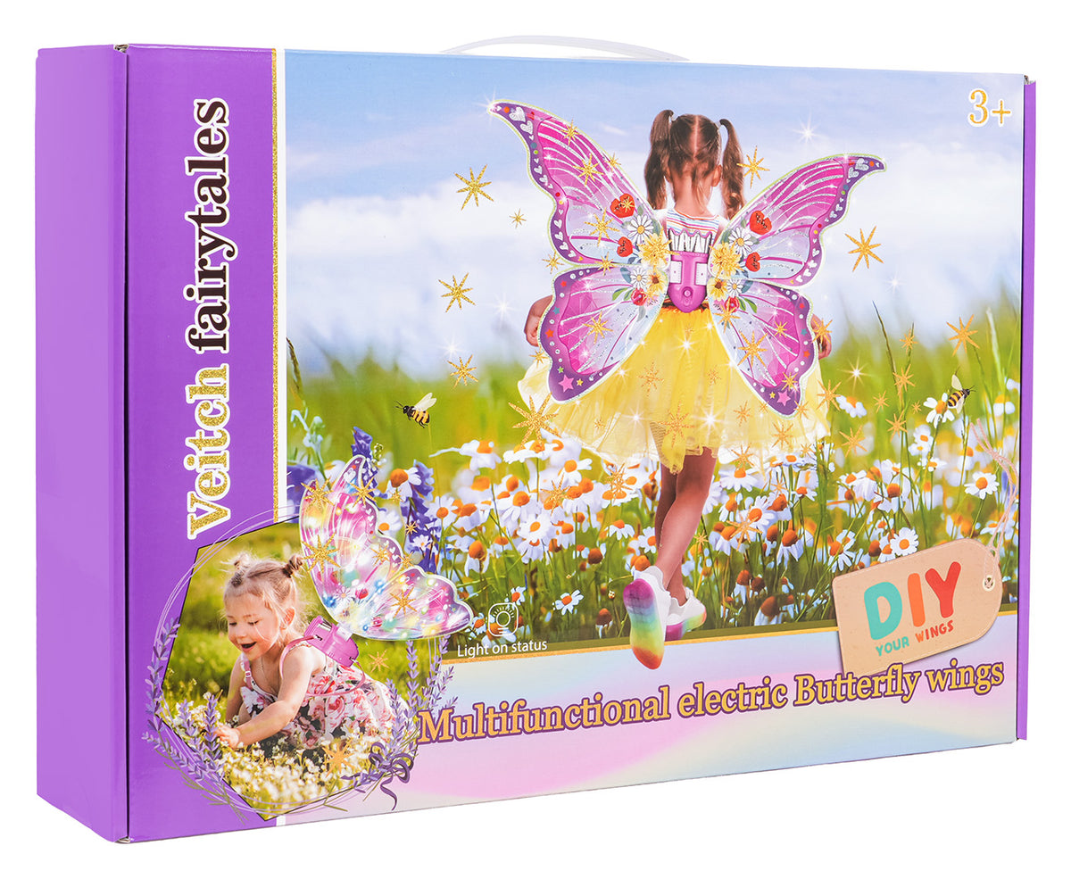 Butterfly Wings Set + Yellow Dress