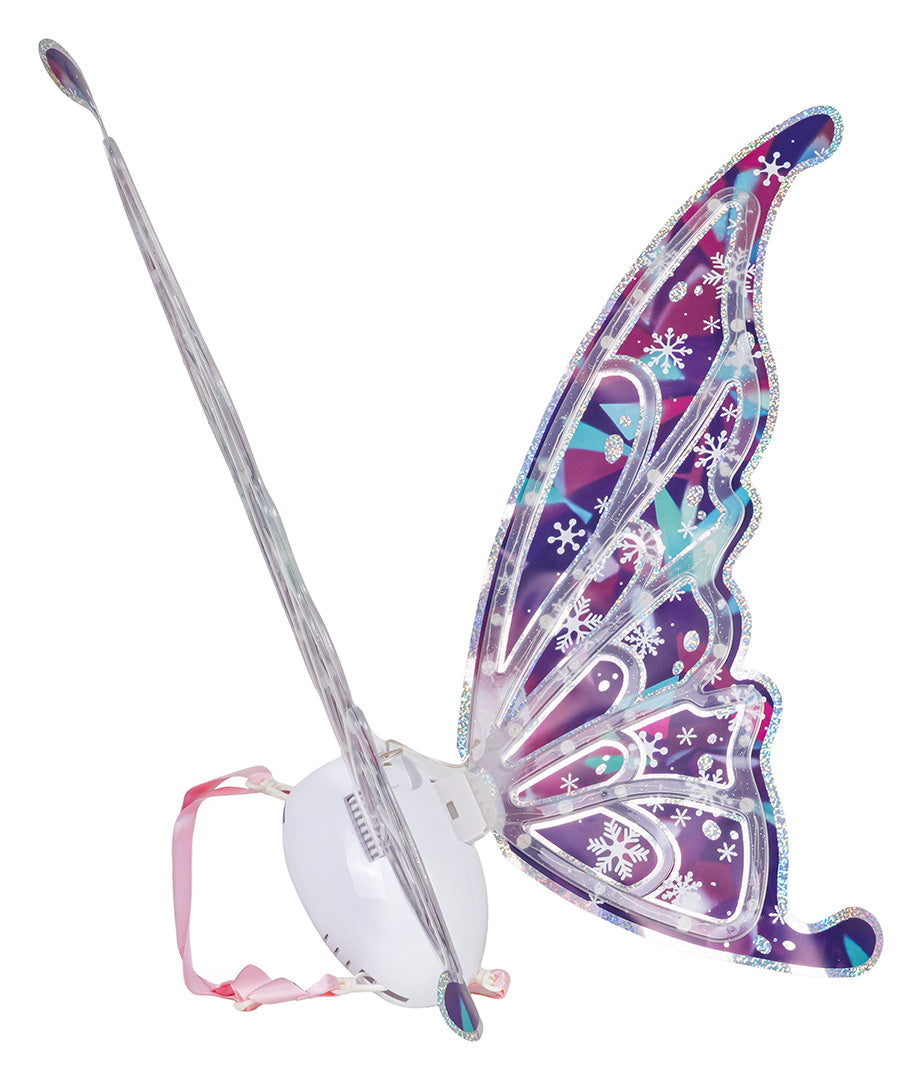 Illuminated Butterfly Wings with Music