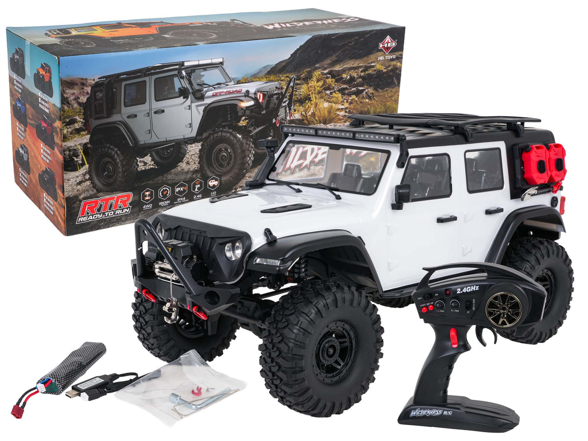 RC auto WILDERNESS RTR 1:10 – biele