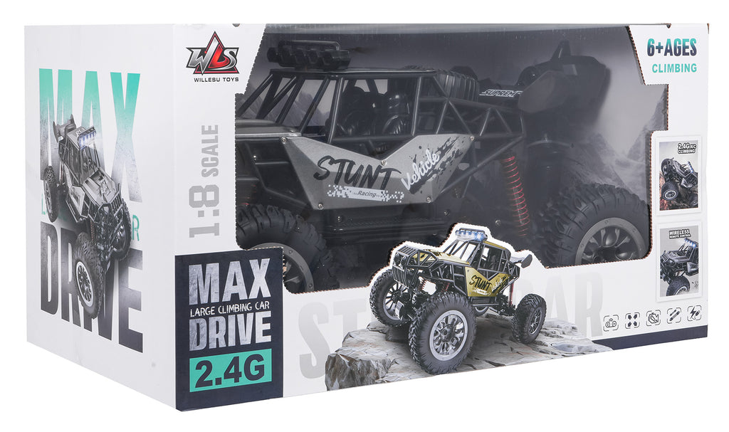 RC Crawler STUNT Racing Gray 1:8