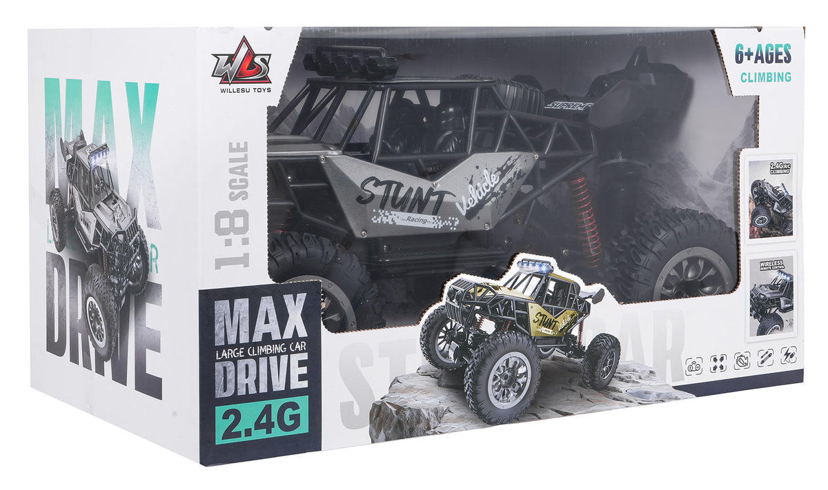 RC Crawler STUNT Racing Gray 1:8